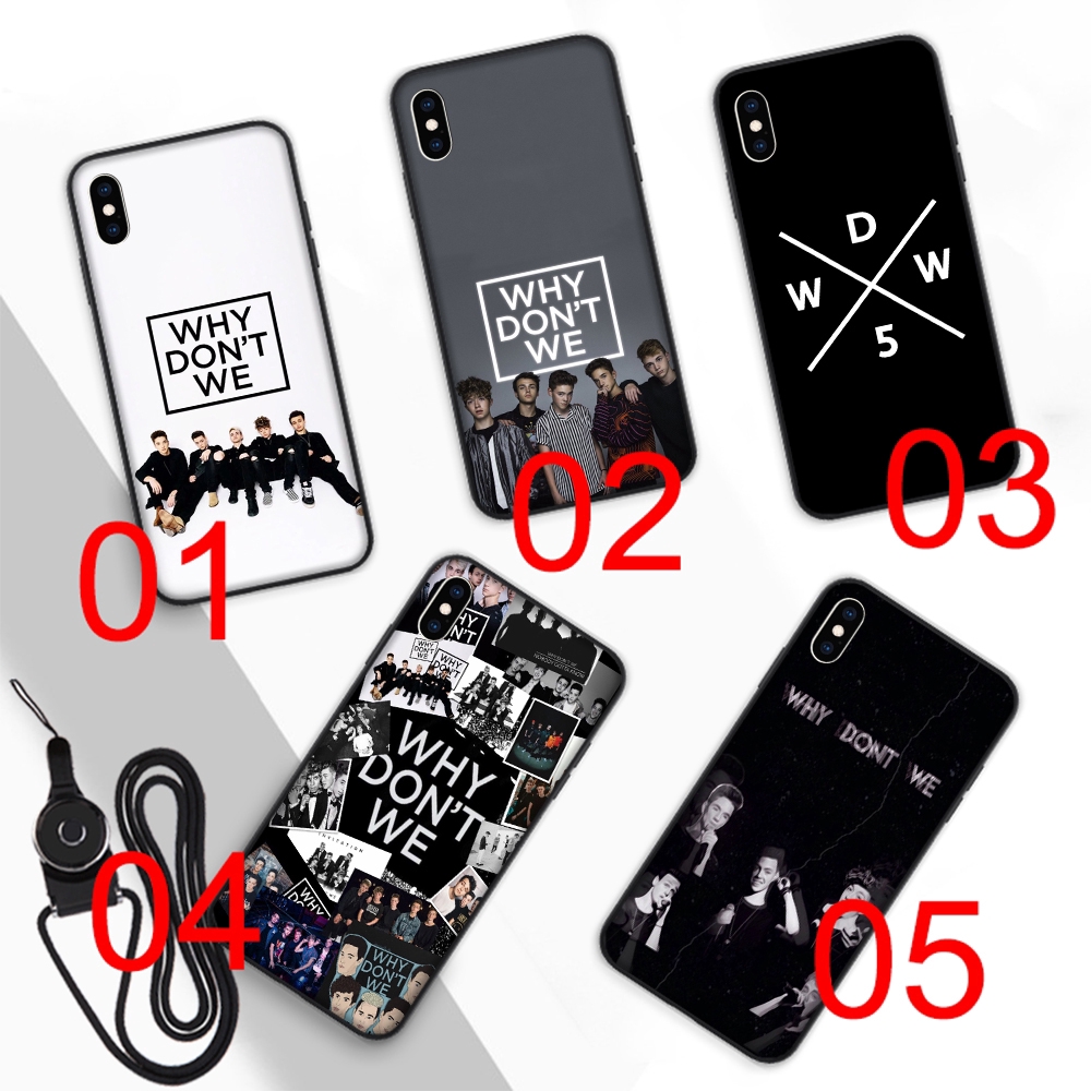 ทําไมอย่าเรา Soft Case iPhone X XR XS Max 6s 6 7 8 Plus 5 5s se
