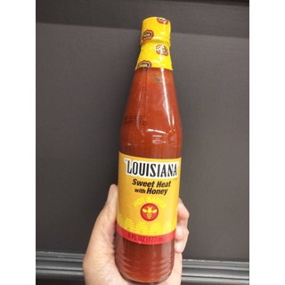 Louisiana Sweet Heat With Honey Hot Sauce  ซอสพริกผสมน้ำผึ้ง177 มล. ราคาพิเศษ 