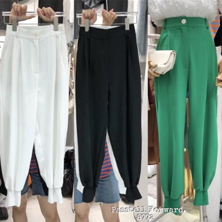 🇰🇷NEWNEWNEW🇰🇷 Korea jogger pants มาใหม่คร้ากับกางเกงจั้มปลายขาผ้าดีใส่สบายยย สมอคเอวหลัง