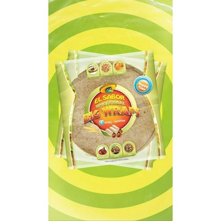 Wholemeal Wraps แผ่นแป้งตอติญ่า โฮลมิล ขนาด 20 ซม. 320 กรัม