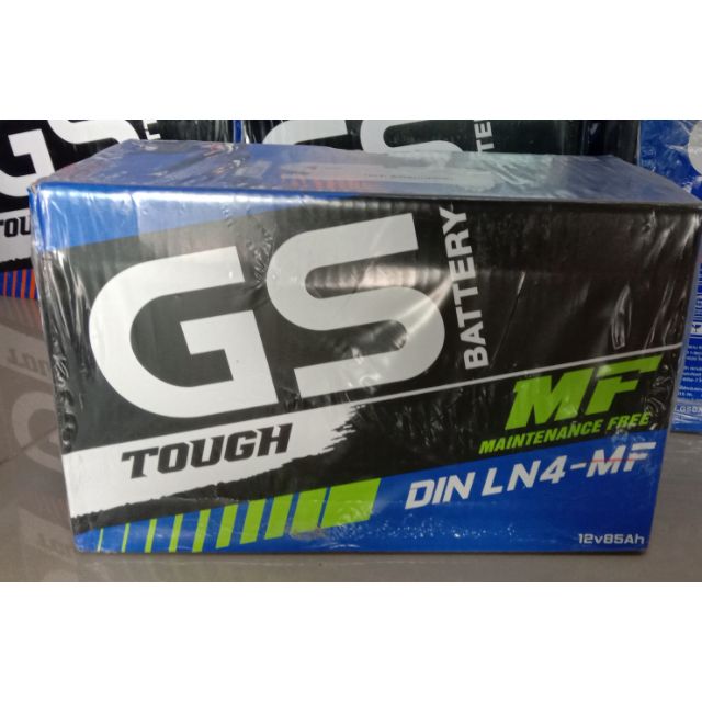ขั้วจมGS Din LN4 MF =85แอมป์ สำหรับรถf ord Ranger3.2 fortuner2.8ขนาดกว้าง18ยาว28สูง19เซนติเมตร