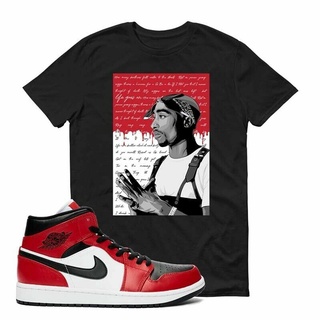 [S-5XL]ใหม่ เสื้อยืดลําลอง แขนสั้น พิมพ์ลาย To Match1 Chicago Toe 2 Pac สําหรับผู้ชาย