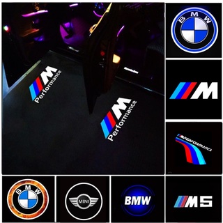 โคมไฟโปรเจคเตอร์ Led ลายโลโก้ Welcome Light สําหรับ BMW mini 1 2 3 4 5 6 7 Series X1X3X4X5X6 M3M5