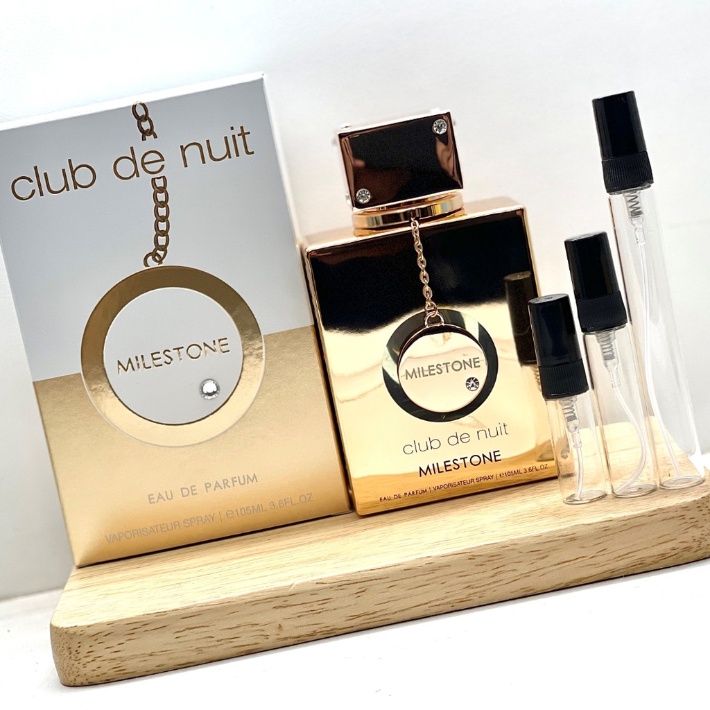 [น้ำหอมแท้แบ่งขาย] Armaf Club De Nuit Milestone EDP - กลิ่นโคลน Creed Millesime Imperial