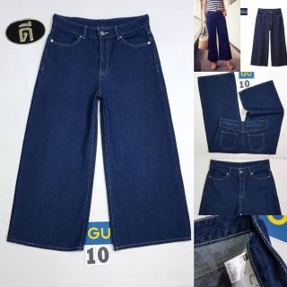 10.GU WIDE JEANS เอววัดจริง 28