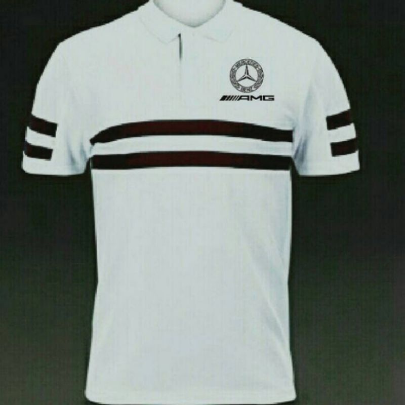 เสื้อโปโล เสื้อคอปกผู้ชาย Mercy Mercedes Benz Amg