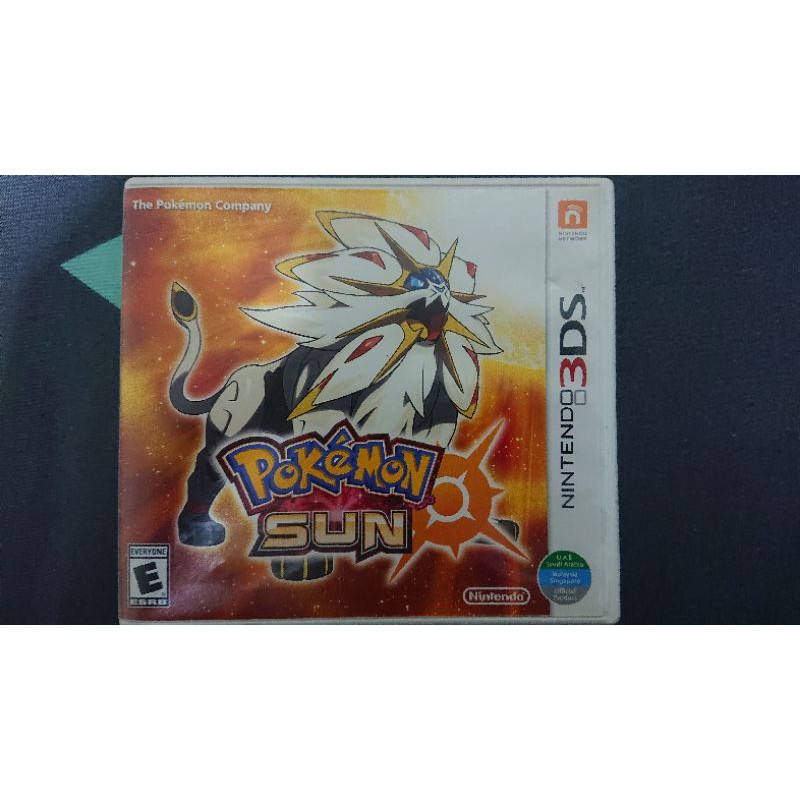 3DS Pokemon Sun มือสอง โซน US