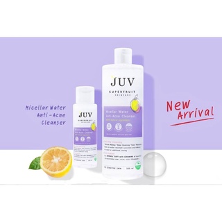 [ พร้อมส่ง ]JUV Micellar Water Anti- Acne Cleanser ของแท้ 100% สำหรับผิวแพ้ง่าย