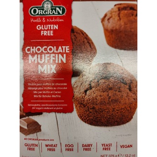 ORGRAN Chocolate Muffins Mixed Gluten free 375g