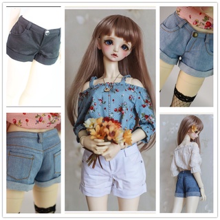 【BJD Doll Clothing】กางเกงขาสั้น 5 สี สําหรับตุ๊กตา 1/3 1/4 BJD