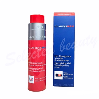 CLARINS Men Gel Energisant 50ml.เจลบำรุงผิวหน้า