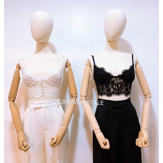 Lllia Bralette บราเล็ตลูกไม้งานป้าย **ทุกรูปคืองานจริง**