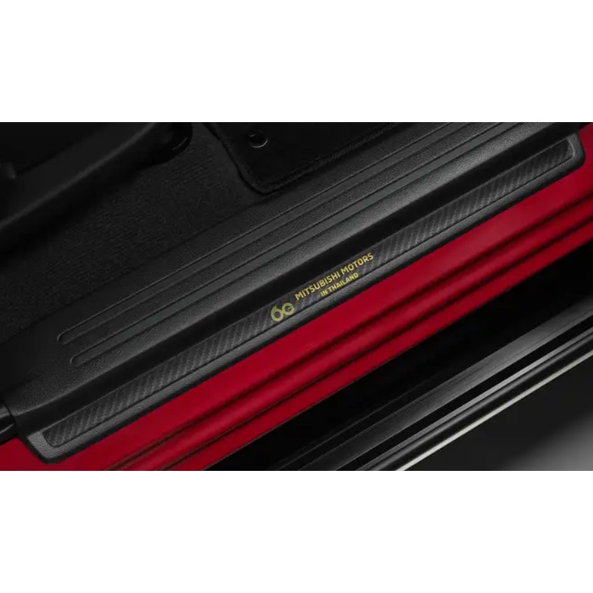 ฝาครอบบันไดสแตนเลส โลโก้ 60ปี XPANDER, XPANDER CROSS, PAJERO, TRITON Mitsubishi  มิตซู แท้ เบิกศูนย์ - รูปที่ 2