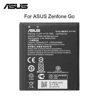 แบตเตอรี่โทรศัพท์สำหรับ ASUS Zenfone Go ZB500KL X00AD X00ADC B11P1602 2600mAh