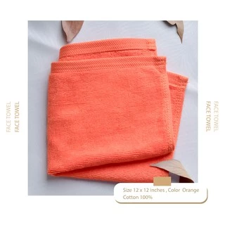 🔥Hot item🔥 ผ้าขนหนูเช็ดหน้า ผ้าเช็ดหน้า ผ้าเช็ดมือ 1.5 ปอนด์ 12x12 Cotton 100% ✅ เกรดเดียวกับที่ผลิตให้กับโรงเเรมชั้นนำ