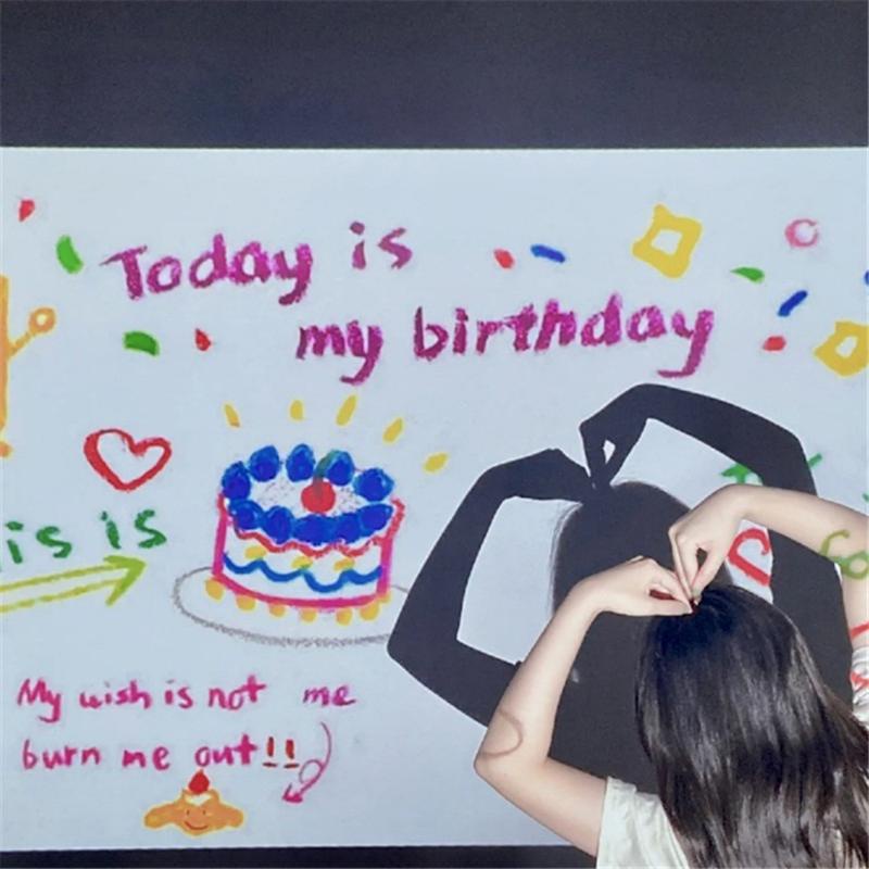 สไตล์วันเกิดโปรเจคเตอร์แสงสุขสันต์วันเกิดนําแบตเตอรี่ขับเคลื่อนควบคุมกลางคืนโปรเจคเตอร์ไฟโคมไฟของขวัญวันเกิดพรรค