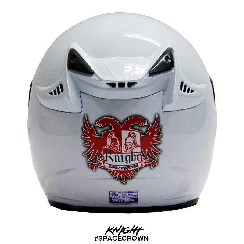 หมวกกันน็อค ยี่ห้อ SPACE CROWN รุ่น KNIGHT
