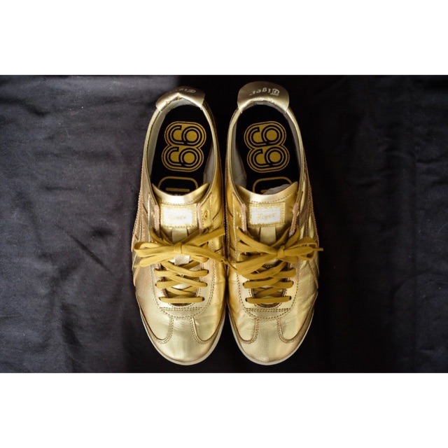 onitsuka tiger gold mexico 66