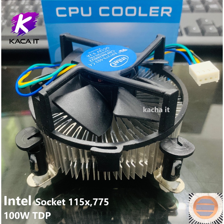พัดลม CPU Intel 775 1151 1150 1155 1156 1200 I3 I5 I7 สินค้าใหม่ รุ่นฐานทองแดง
