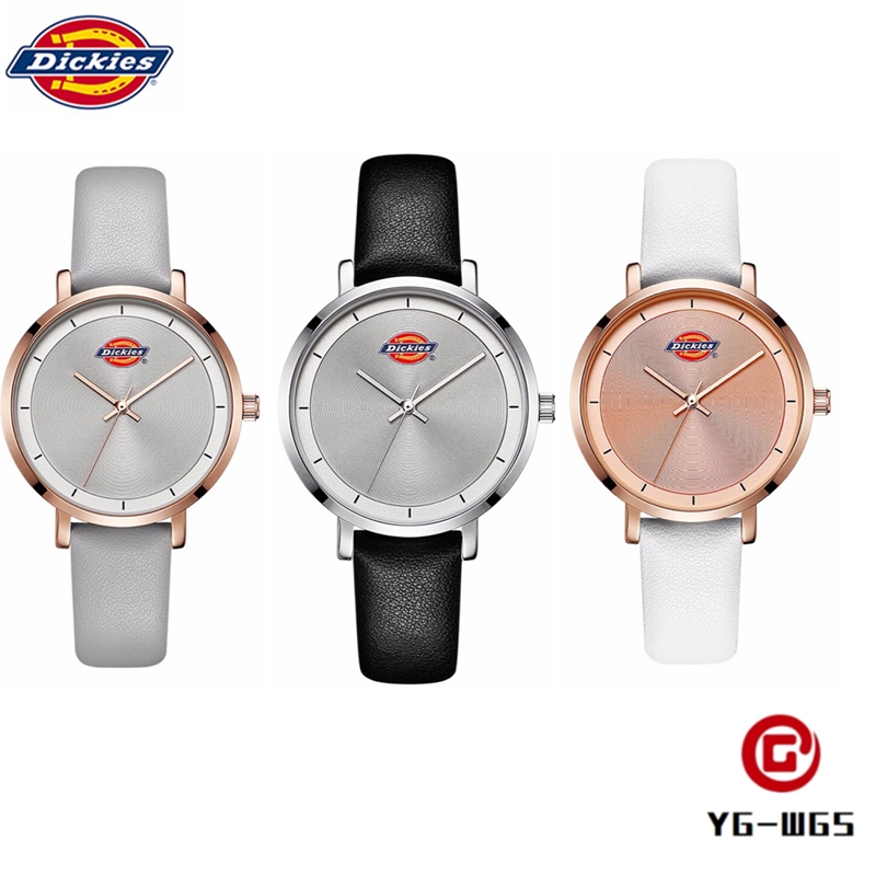 ผู้หญิงดู Dickies Watch Female Fashion Leisure Quartz Watch 63L1-71