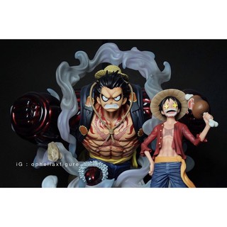 One Piece Resin KOL Studio Mokey D Luffy Gear 4 ❤️ เรซิ่น วันพีช ลูฟี่ โมเดล ฟิกเกอร์ OnePiece เรซิ่นวันพีช