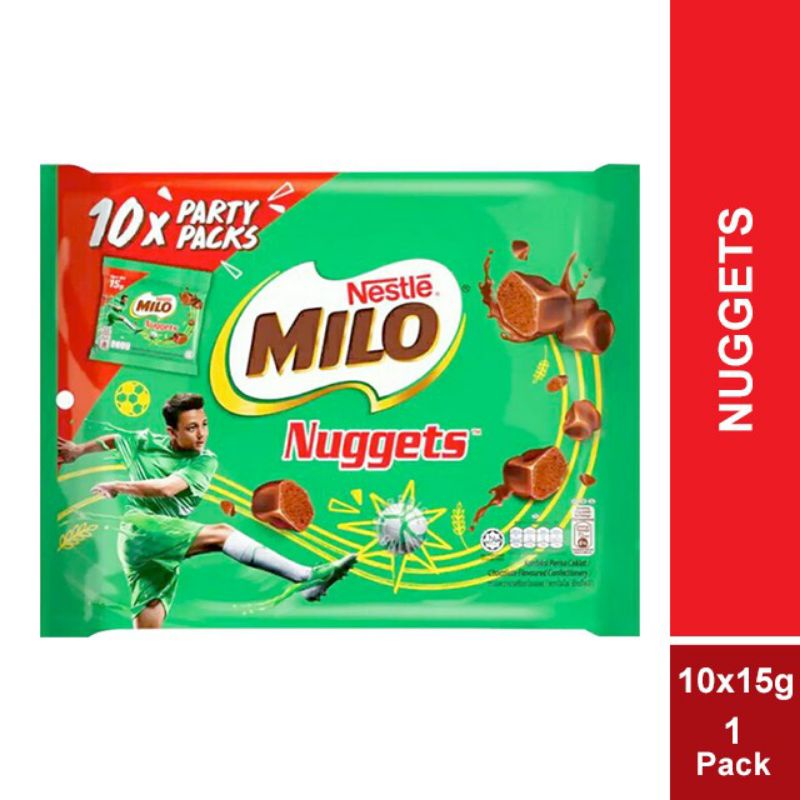 ไมโลนักเก็ต Nestle MILO Nuggets (15กรัม×10ห่อ)