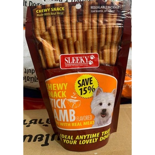 SLEEKY Chewy Stick Lamb Flavored รสแกะ 175 กรัม