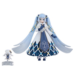 Max Factory figma Snow Miku : Glowing Snow Ver. 4545784067291 (Action Figure)