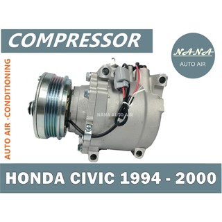 ของใหม่ มือ 1!!! COMPRESSOR คอมแอร์ ฮอนด้า ซีวิค1994-2000,ซิตี้1996-2001,ซีอาร์วี1996-2001