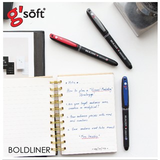 ปากกาเจล  BORDLINER by GSoft ขนาด 0.7 มม ขั้นต่ำ 3 ด้ามขึ้นไปต่อหนึ่้งคำสั่งซื้อ