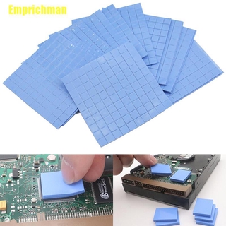 (Emprichman) แผ่นฮีทซิงค์ระบายความร้อน Gpu Cpu 10x10 X 0.5 มม. 100