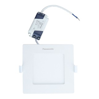 โคมไฟดาวน์ไลท์ ดาวน์ไลท์ LED PANASONIC NNP722673 อะลูมิเนียม/พลาสติก 4" เหลี่ยม สีขาว รางนีออนและดาวน์ไลท์ โคมไฟและหลอดไ