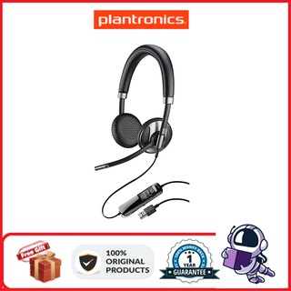 Plantronics BLACKWIRE C725 ชุดหูฟังสเตอริโอ แบบมีสาย ตัดเสียงรบกวน