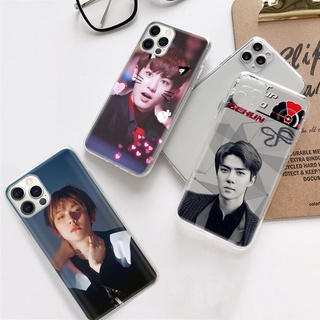 เคสโทรศัพท์มือถือแบบนิ่ม ใส ลายวง EXO DV-79 สําหรับ VIVO Y22s Y35 Y16 Y02 Y02S Y01 Y31 Y51