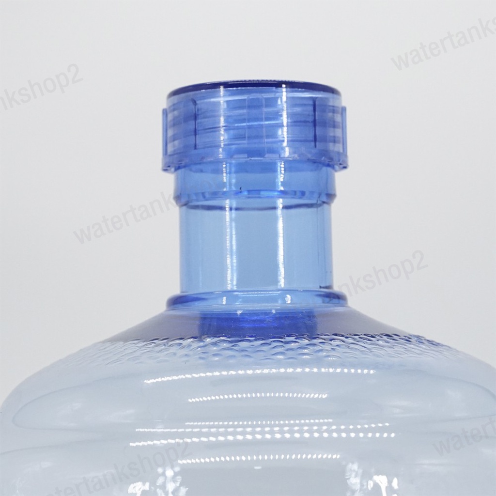 Watertankshop ถังน้ำ ถังน้ำดื่ม PET ขนาด 7.6 ลิตร  มือจับ ถังฝาเกลียว สีน้ำเงิน /ชุด12ใบ - รูปที่ 4