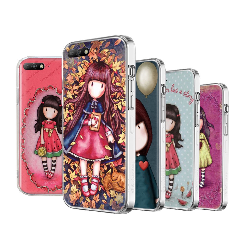 WI-127 Santoro Gorjuss นุ่มโปร่งใสสําหรับ ASUS ZenFone Max 4 Selfie Pegasus 4S Plus Live 5 5Z Shot M