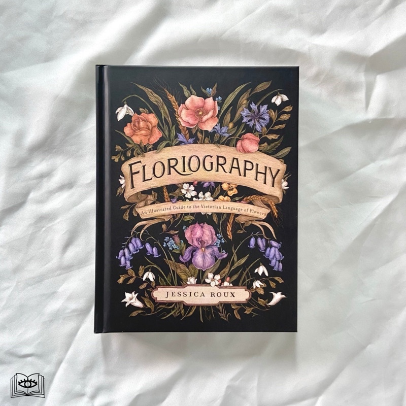 Querida หนังสือภาษาอังกฤษ Floriography An Illustrated Guide to the Victorian Language of Flowers
