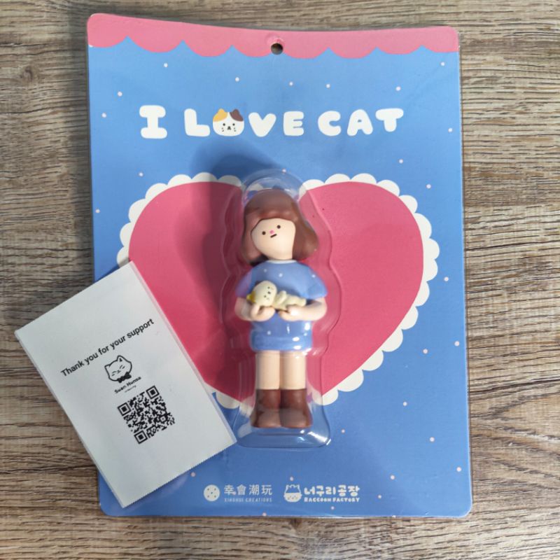 🚀พร้อมส่ง🚀 Kwoni : I love cat ของใหม่ ยังไม่แกะ