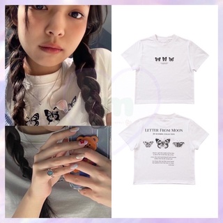 Preoder เสื้อยืด Butterfly แบบเจนนี่ JENNIE