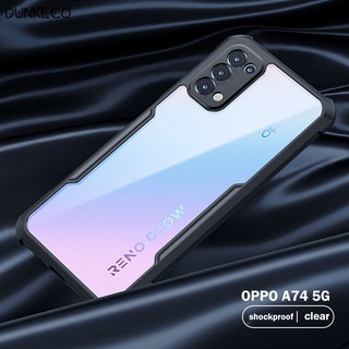 เคสโทรศัพท์มือถือ Pc + Tpu กันกระแทกสําหรับ Oppo A95 A74 A74 A54 A94 5G 2021