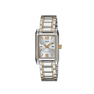 Casio Standard Lady นาฬิกาข้อมือผู้หญิง สองกษัตริย์ สายสเตนเลส รุ่น LTP-1235SG-7A