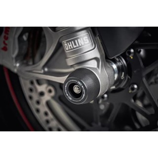 Evotech กันล้มล้อหน้า (Front Spindle Bobbins) สำหรับ Ducati 899,959,1199,1299 Panigale