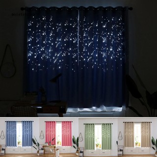 Mst Stylish Meteor Pattern Window Curtain Drapes Bedroom Living