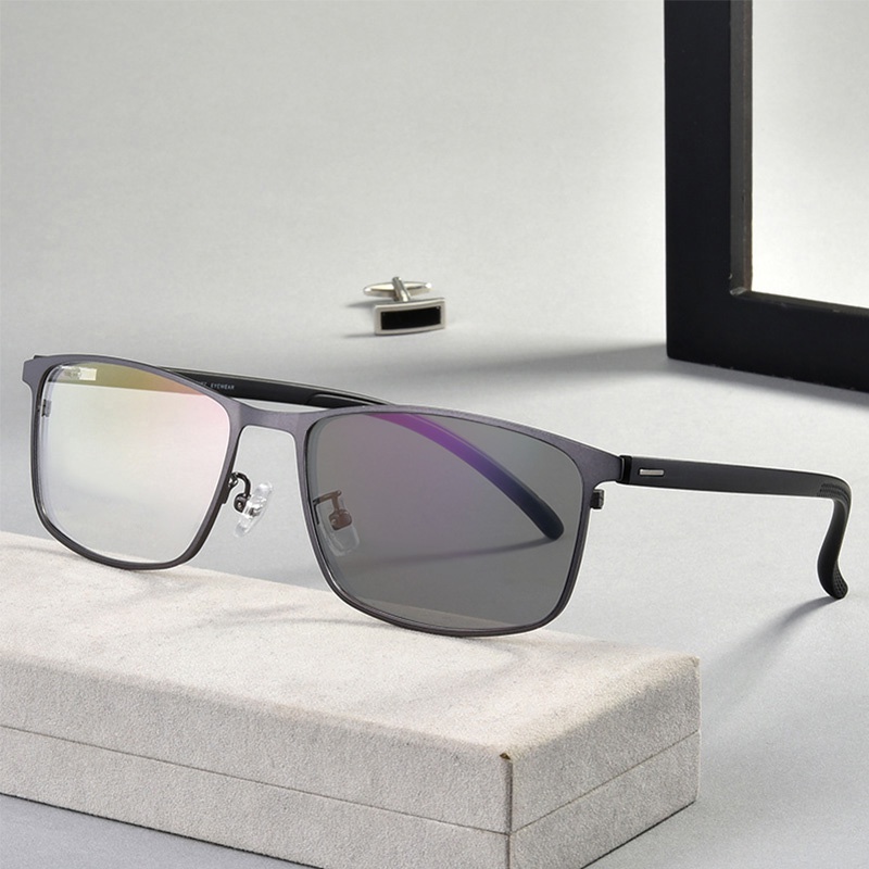 Myopia glasses photochromic eyeglasses with grade nearsightedness