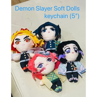 Demon Slayer Soft Dolls keychain 5”