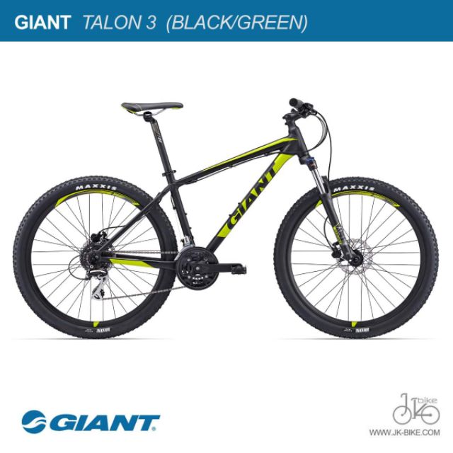 จักรยานเสือภูเขา TALON 3 BLACK/GREEN 27.5"