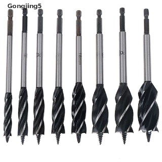 10-25 มม. ไม้เจาะสี่ขอบไม้เปิดชุด ล็อคประตูรีมเมอร์เจาะสี่ร่องรีมเมอร์ Hexagon Handle ลิ้นชักเปิดหลุม