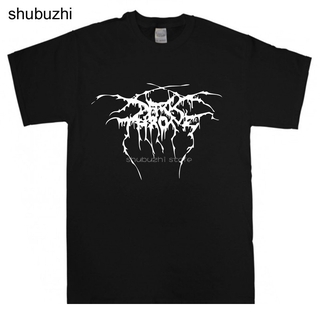 T-shirt ใหม่ เสื้อยืดลําลอง แขนสั้น พิมพ์ลายโลโก้ Darkthrone Mayhem Dimmu Borgir Taake sbz6318 S-5XL