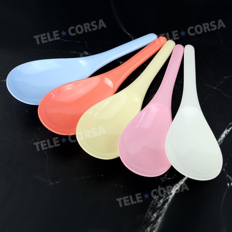 ทัพพีเมลามีน คละสี 1 ชิ้น ทับพีตักข้าว ทัพพีเมลามีน รุ่น Rice-cooker-spoon-plastic-00h-KW9