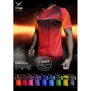 ขายส่งแพค10ตัว เสื้อกีฬา Vins sport  va1801 va-1801